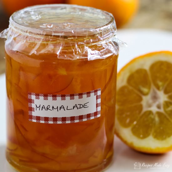 How to make Marmalade - Recipe photo by Recipe Crumbs