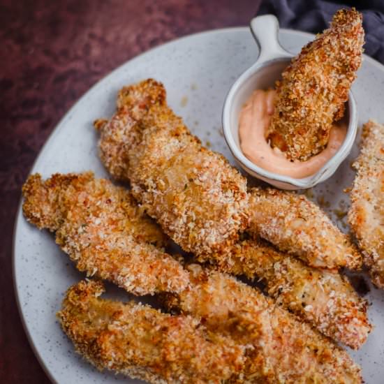 Panko Chicken - Recipe photo by tiffinandteaofficial
