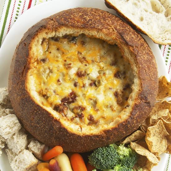 Hot Cheese and Bacon Dip - Recipe photo by nancyc