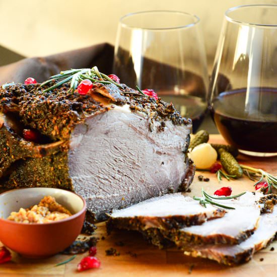 Roast Pork Shoulder - Recipe photo by thisishowicook