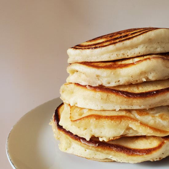 The Best Classic Pancakes Recipe - Recipe photo by Salt and Wild Honey