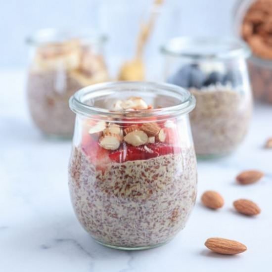 Flaxseed Pudding - Recipe photo by whollytasteful