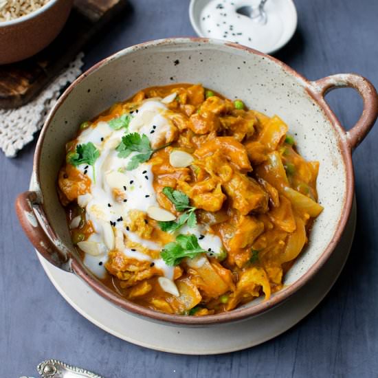 Seitan Curry in 20 Minutes - Recipe photo by veganpunks