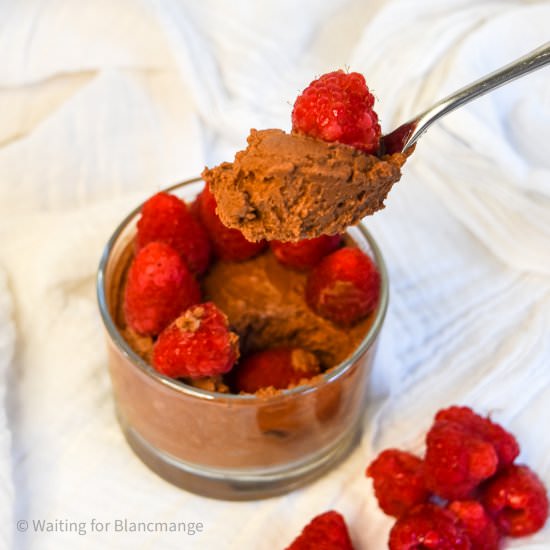 Two Ingredient Chocolate Mousse - Recipe photo by Waitingforblancmange
