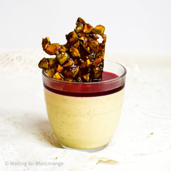Pistachio Panna Cotta - Recipe photo by Waitingforblancmange