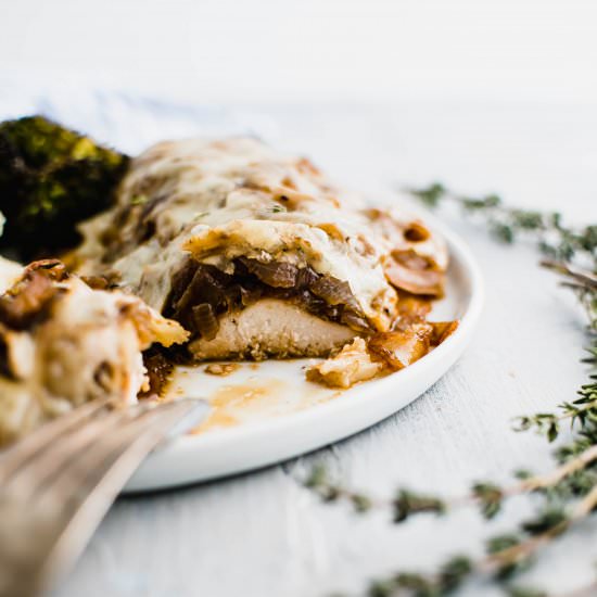 French Onion Chicken Bake - Recipe photo by megseverydayindulgence