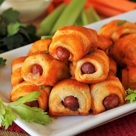 Buffalo Pigs In a Blanket - Recipe photo by thekitchenismyplayground