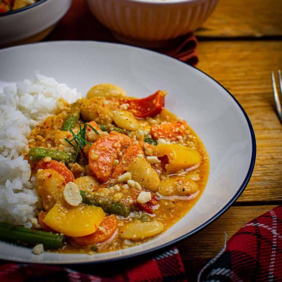 Vegan Panang Curry - Recipe photo by veganpunks