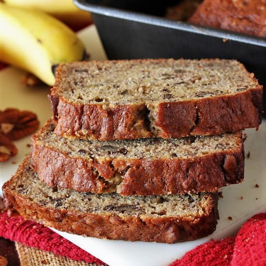 Buttermilk Banana Bread - Recipe photo by thekitchenismyplayground
