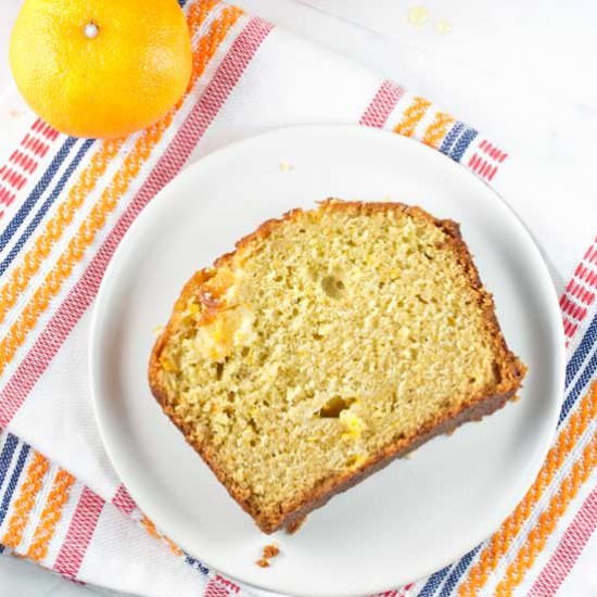 Clementine Vanilla Quick Bread - Recipe photo by bunsenburnerbakery