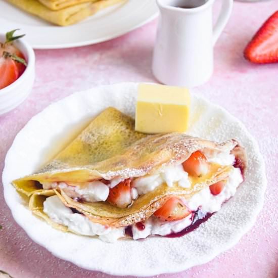 Crepes - Recipe photo by Annikaeats