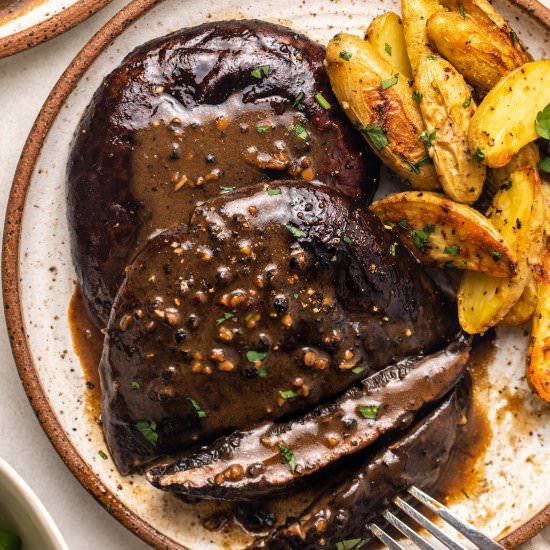 Portobello Mushroom Steaks - Recipe photo by from my bowl