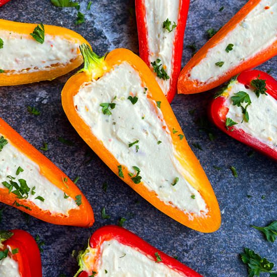 Stuffed Mini Peppers - Recipe photo by 1PotRecipes