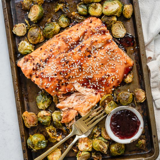 Jelly Glazed Salmon - Recipe photo by noshwithmicah