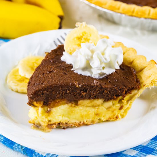 Chocolate Banana Cream Pie - Recipe photo by spicysouthernkitchen