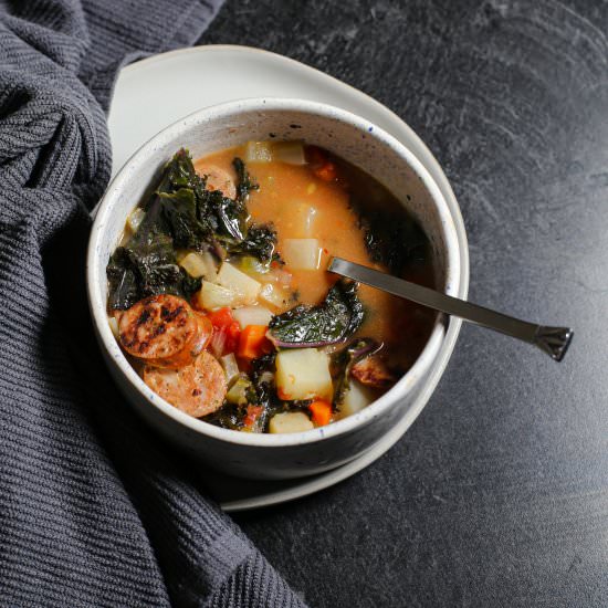 Italian Kale Soup with Fennel - Recipe photo by theproducepack