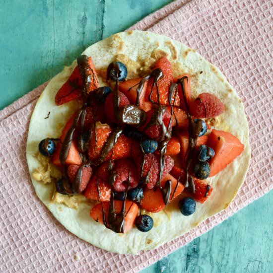 Breakfast Berry Taco - Recipe photo by Fiona Kennedy