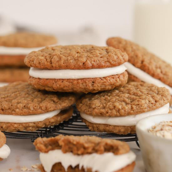 Oatmeal Cream Pies - Recipe photo by Celebrating Sweets