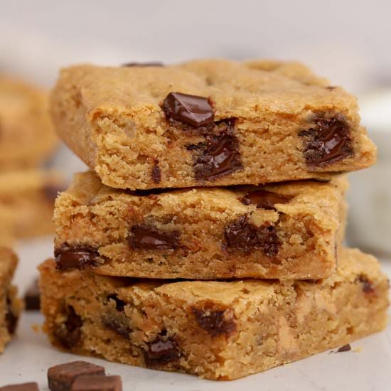 Blondies - Recipe photo by Celebrating Sweets