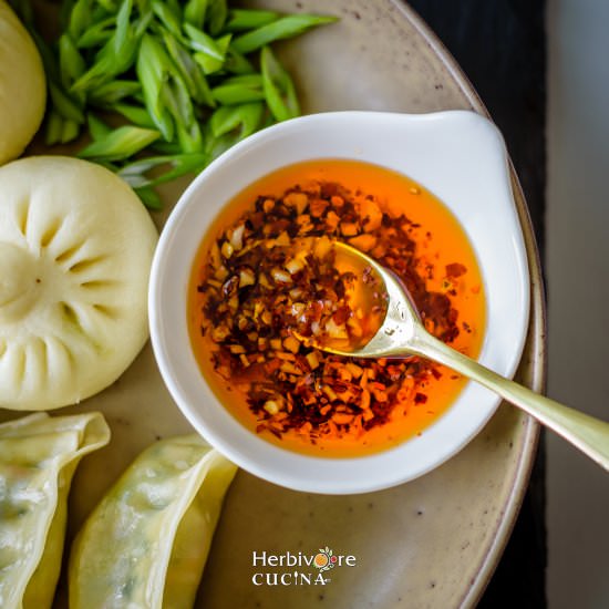 How to make Chili Oil - Recipe photo by Herbivore Cucina