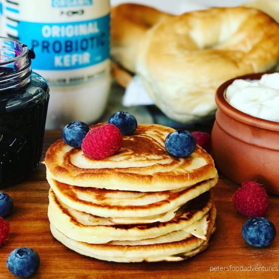 Kefir Pancakes - Recipe photo by PetersFoodAdventures