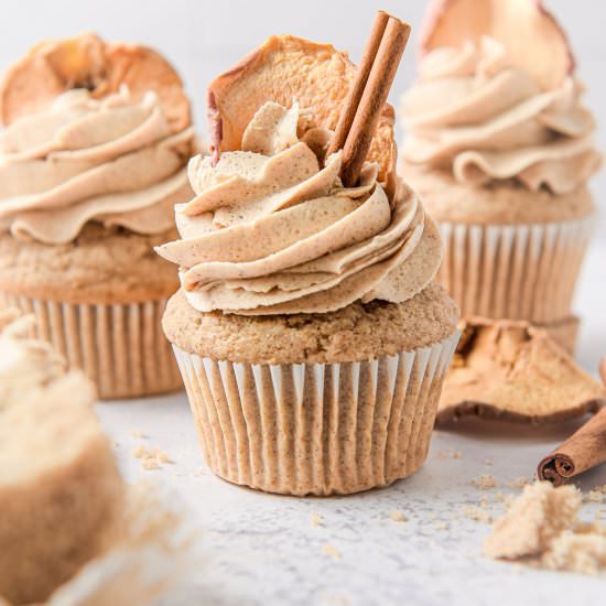 Apple Cider Cupcakes - Recipe photo by Chopnotch