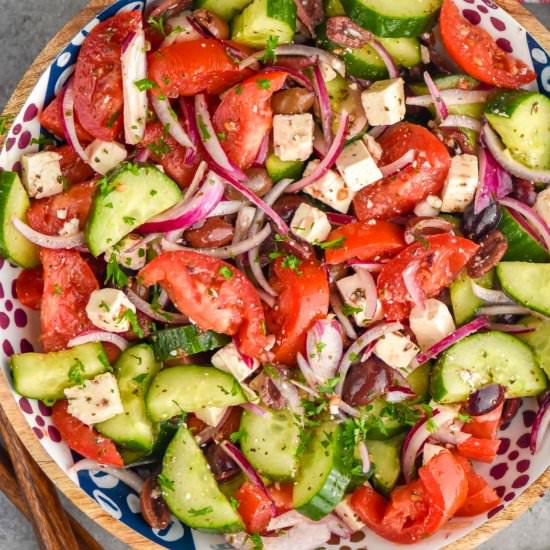 Mediterranean Salad - Recipe photo by simplejoy