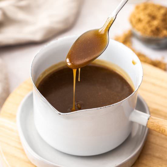 Toffee Sauce - Recipe photo by itsnotcomplicatedrecipes