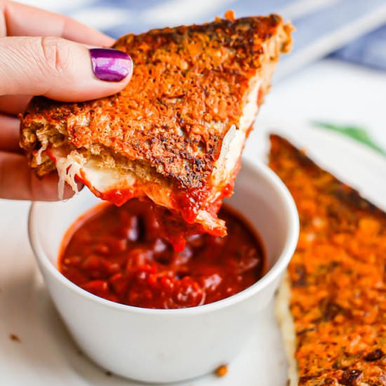 Pizza grilled cheese - Recipe photo by Family Food on the Table