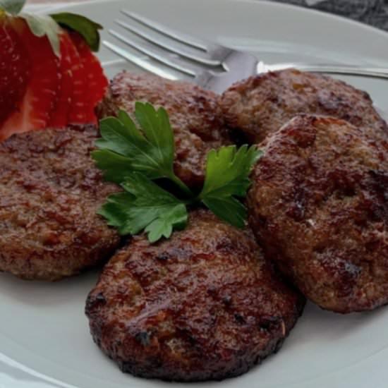 Air Fry Sausage Patties - Recipe photo by agoudalife