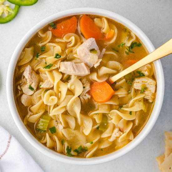 Spicy Chicken Noodle Soup - Recipe photo by stateofdinner