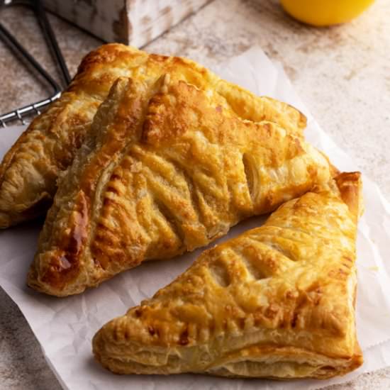 Apple Puff Pastry Turnovers - Recipe photo by CookhouseDiary