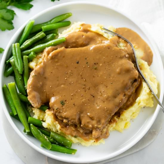 Crock Pot Pork Chops - Recipe photo by TheCozyCook