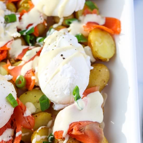 Smoked Salmon Potato Salad - Recipe photo by eatsbyapril