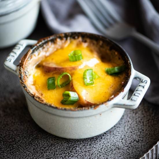 Healthier Red Potatoes Au Gratin - Recipe photo by dudethatcookz