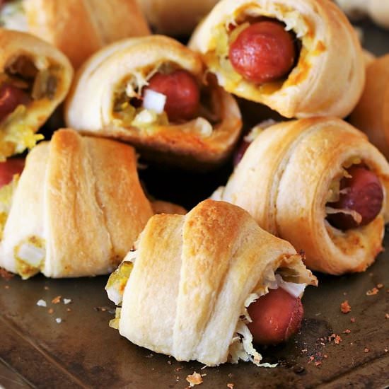 Pigs In a Blanket With the Works - Recipe photo by thekitchenismyplayground