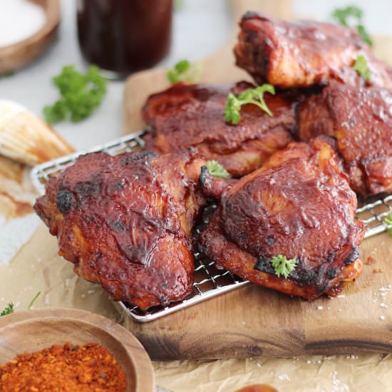 Oven Baked BBQ Chicken - Recipe photo by Ereese