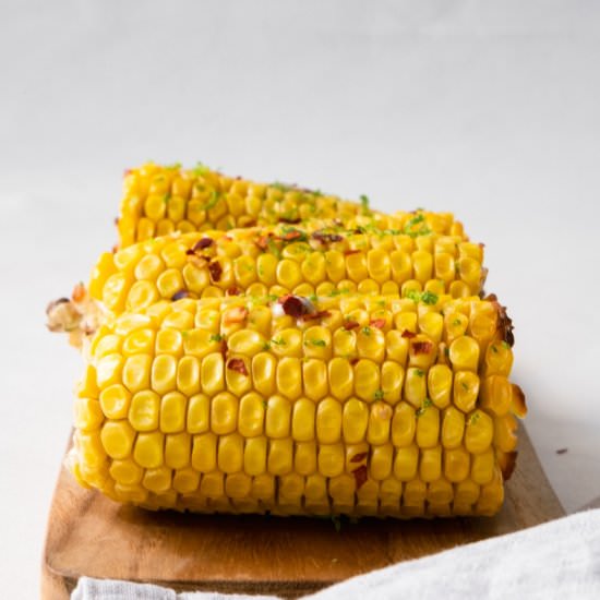 Baked Corn on the Cob with Lime - Recipe photo by nothangryanymore