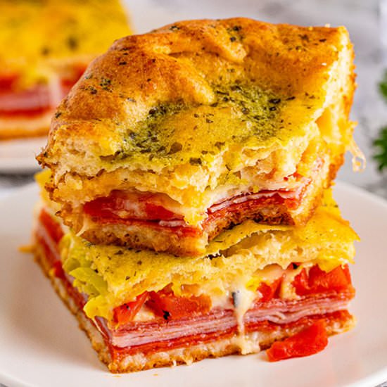 Antipasto Squares - Recipe photo by bellyfull