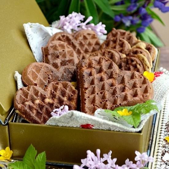 Whole grain waffles with yogurt - Recipe photo by Justynaaa