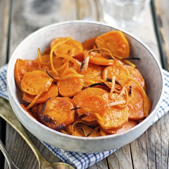 Citrus-Glazed Sweet Potatoes - Recipe photo by TheIronYou