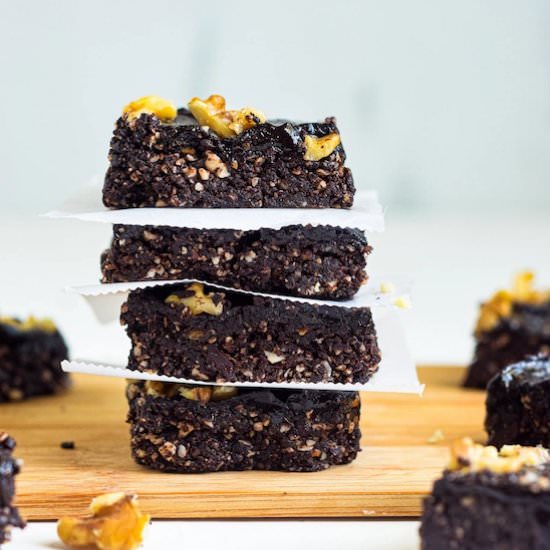 No Bake Brownies - Recipe photo by Annikaeats