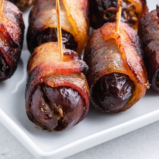 Bacon Wrapped Dates - Recipe photo by bellyfull