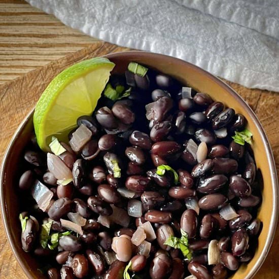 Guatemalan Black Beans - Recipe photo by serenetrail