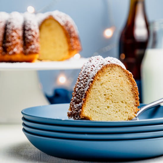 Gluten-Free Vanilla Bundt Cake - Recipe photo by ScienceandCrumbs