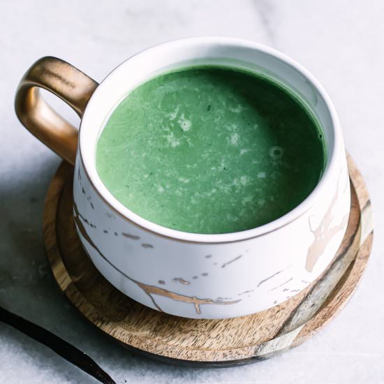 Vanilla Matcha Latte - Recipe photo by forkintheroad