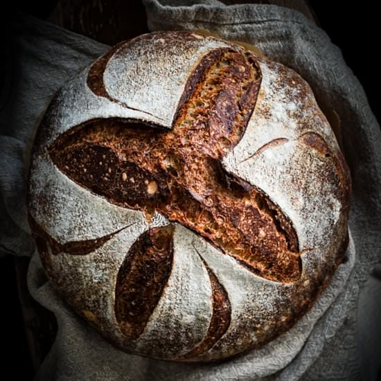 Guinness Buckwheat Sourdough - Recipe photo by myvintagecooking