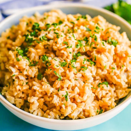 Brown Rice Pilaf - Recipe photo by Family Food on the Table