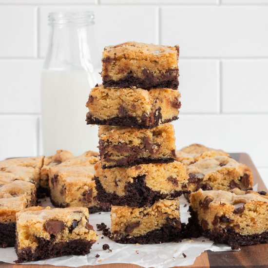 Brown Butter Brookies - Recipe photo by Cinnamon Shtick