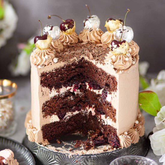 Chocolate Cherry Cake - Recipe photo by littlesugarsnaps